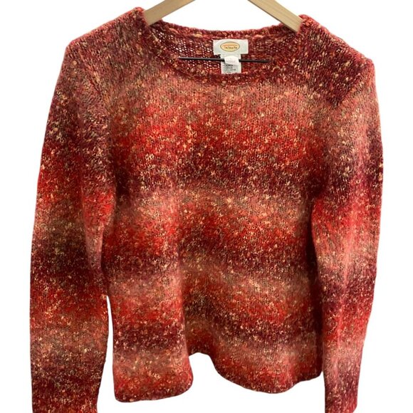 VTG Talbots Alpaca Mohair Wool Ombre Boucle Pullover Sweater - Picture 1 of 6